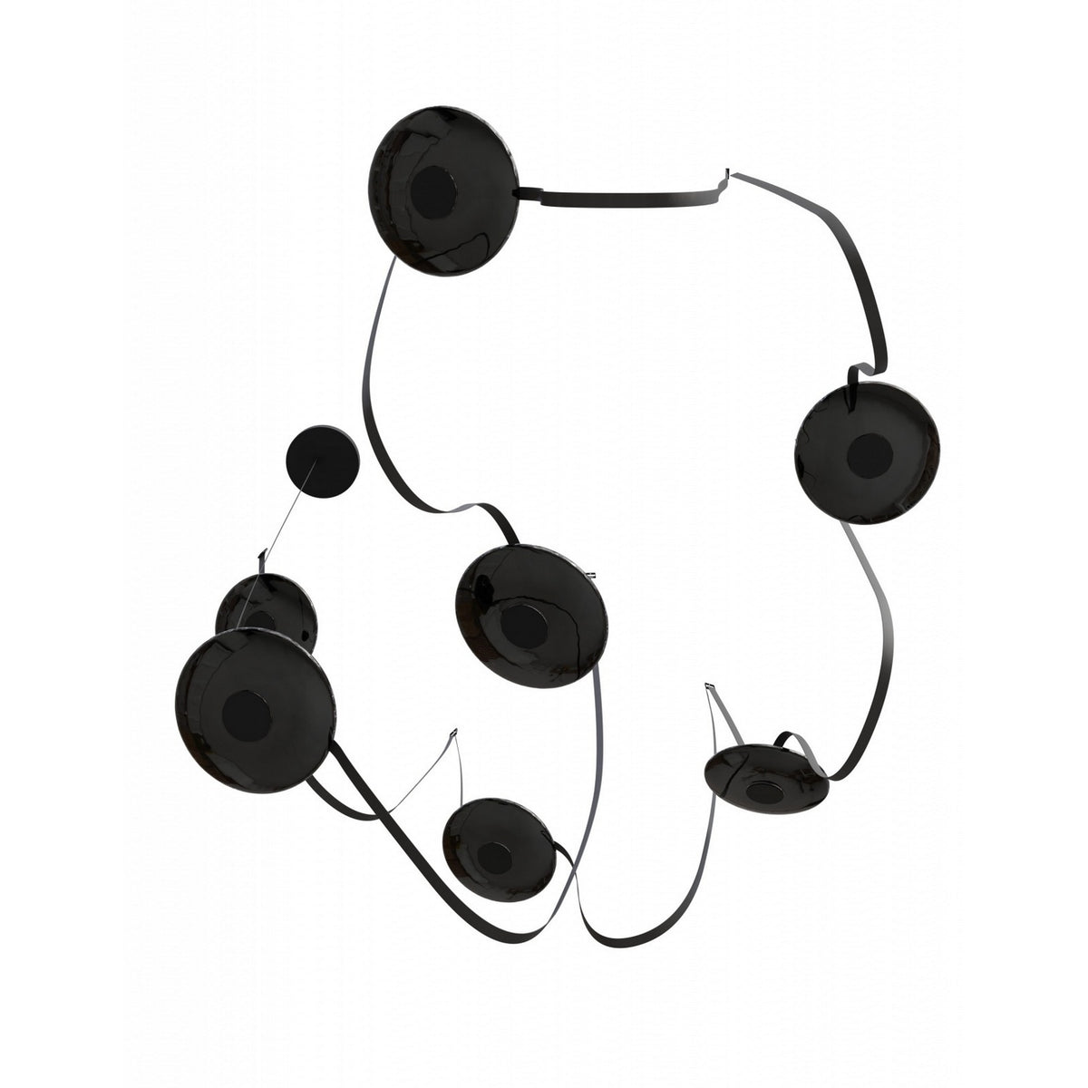 Avenue Lighting - HF7207-G202-BLK - LED Chandelier - Fremont - Black