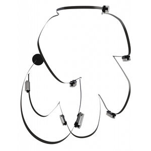 Avenue Lighting - HF7207-G400-BLK - LED Chandelier - Fremont - Black