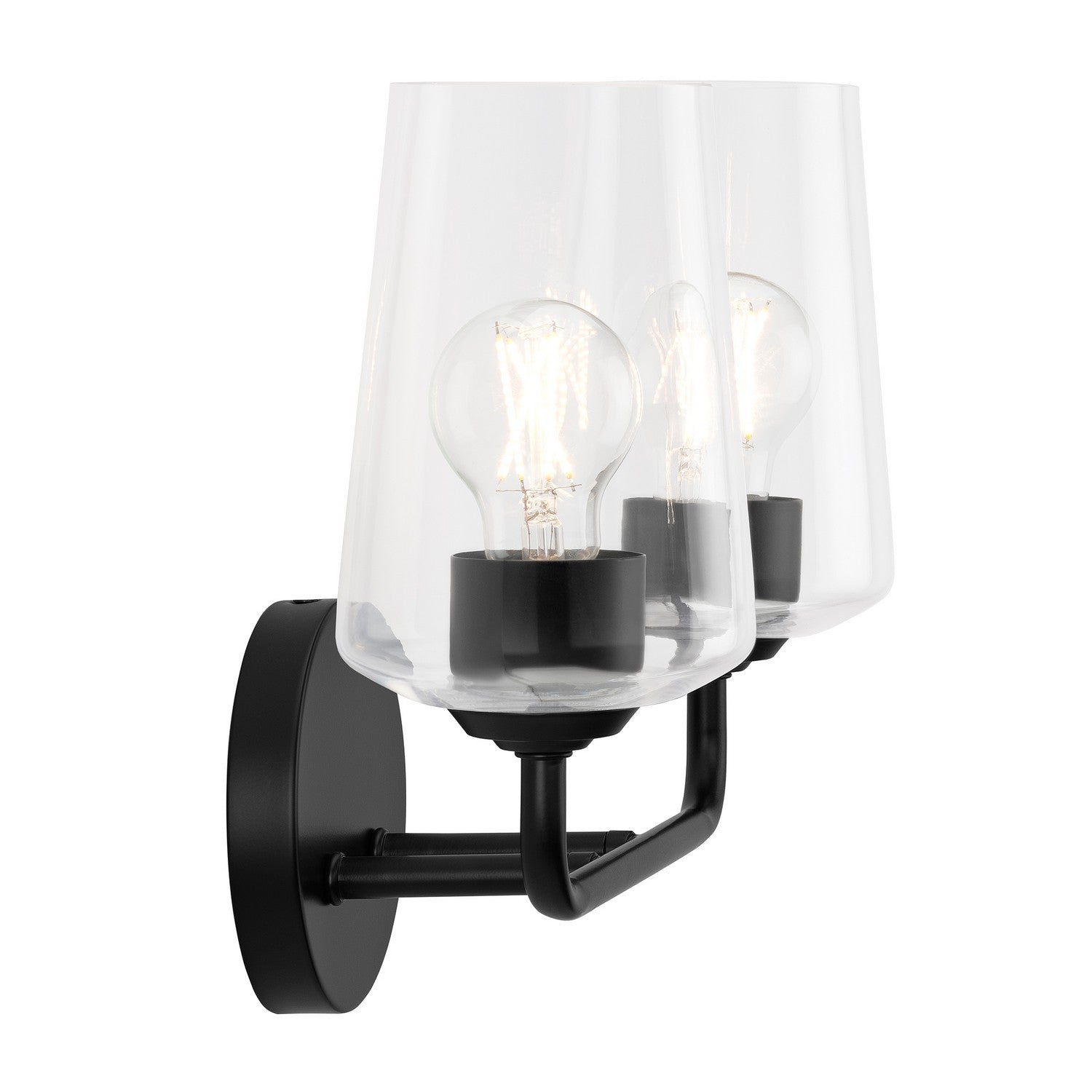 Progress Lighting - P300540-031 - Two Light Bath & Vanity - Celino - Black