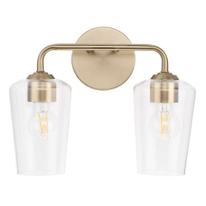 Progress Lighting - P300540-177 - Two Light Bath & Vanity - Celino - Champagne Bronze