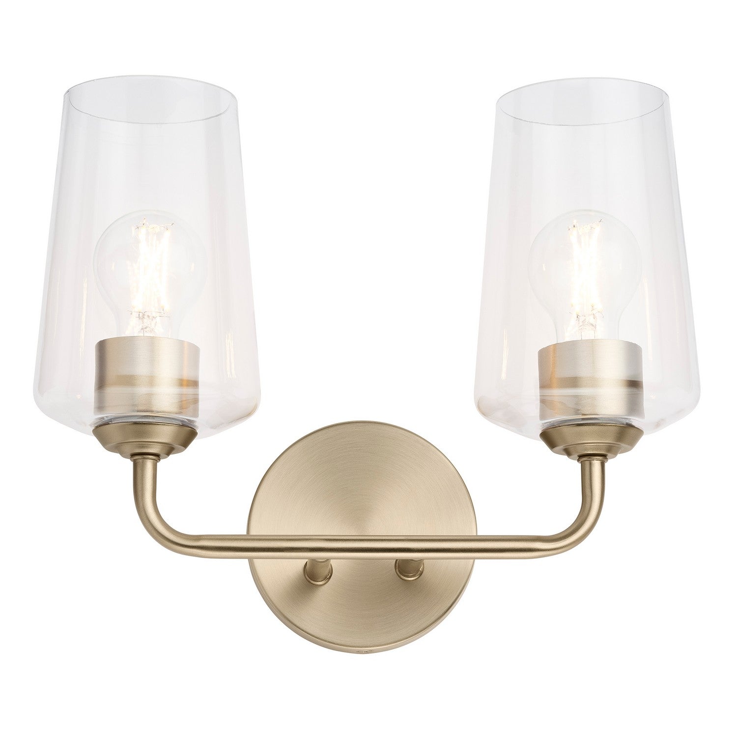 Progress Lighting - P300540-177 - Two Light Bath & Vanity - Celino - Champagne Bronze