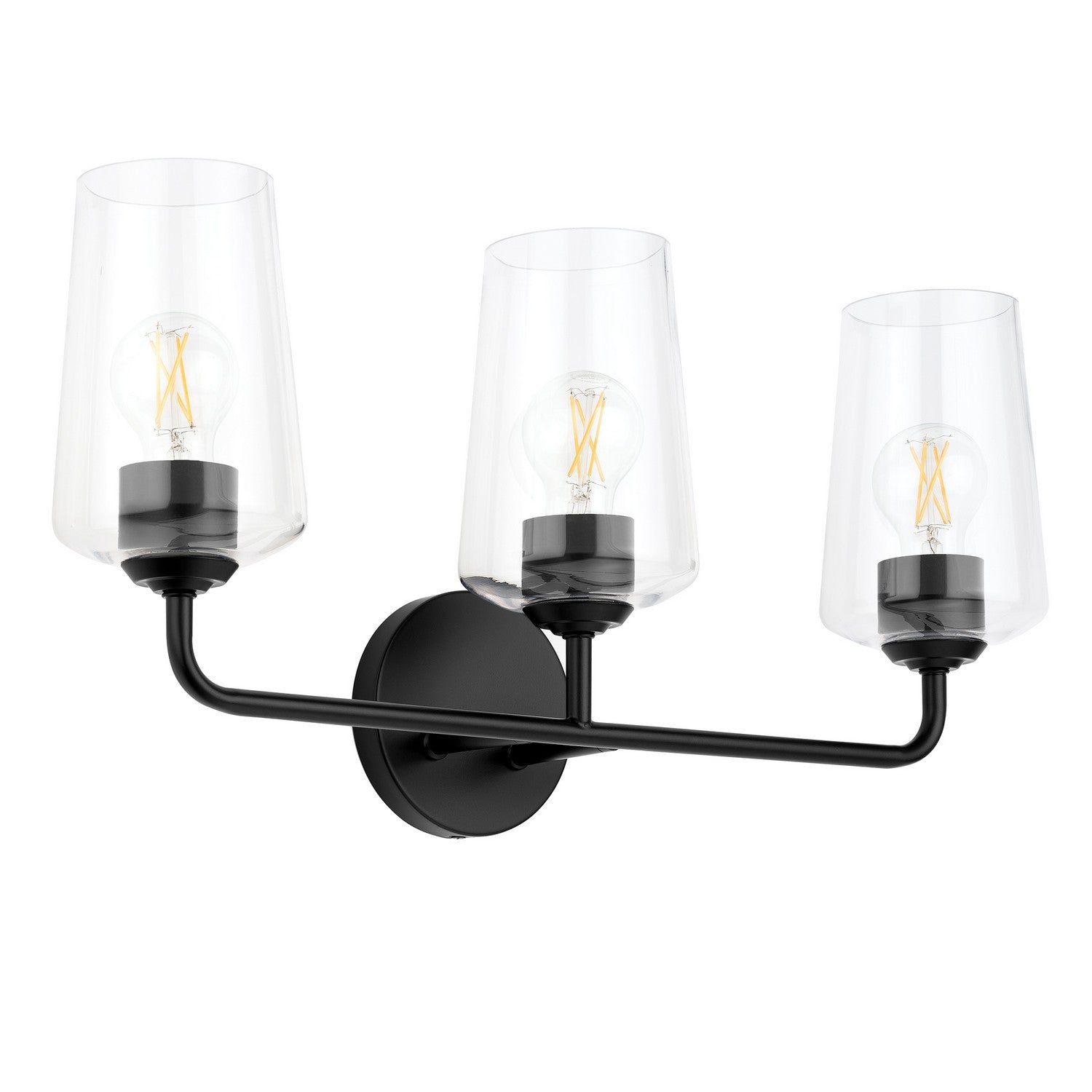 Progress Lighting - P300541-031 - Three Light Bath & Vanity - Celino - Black
