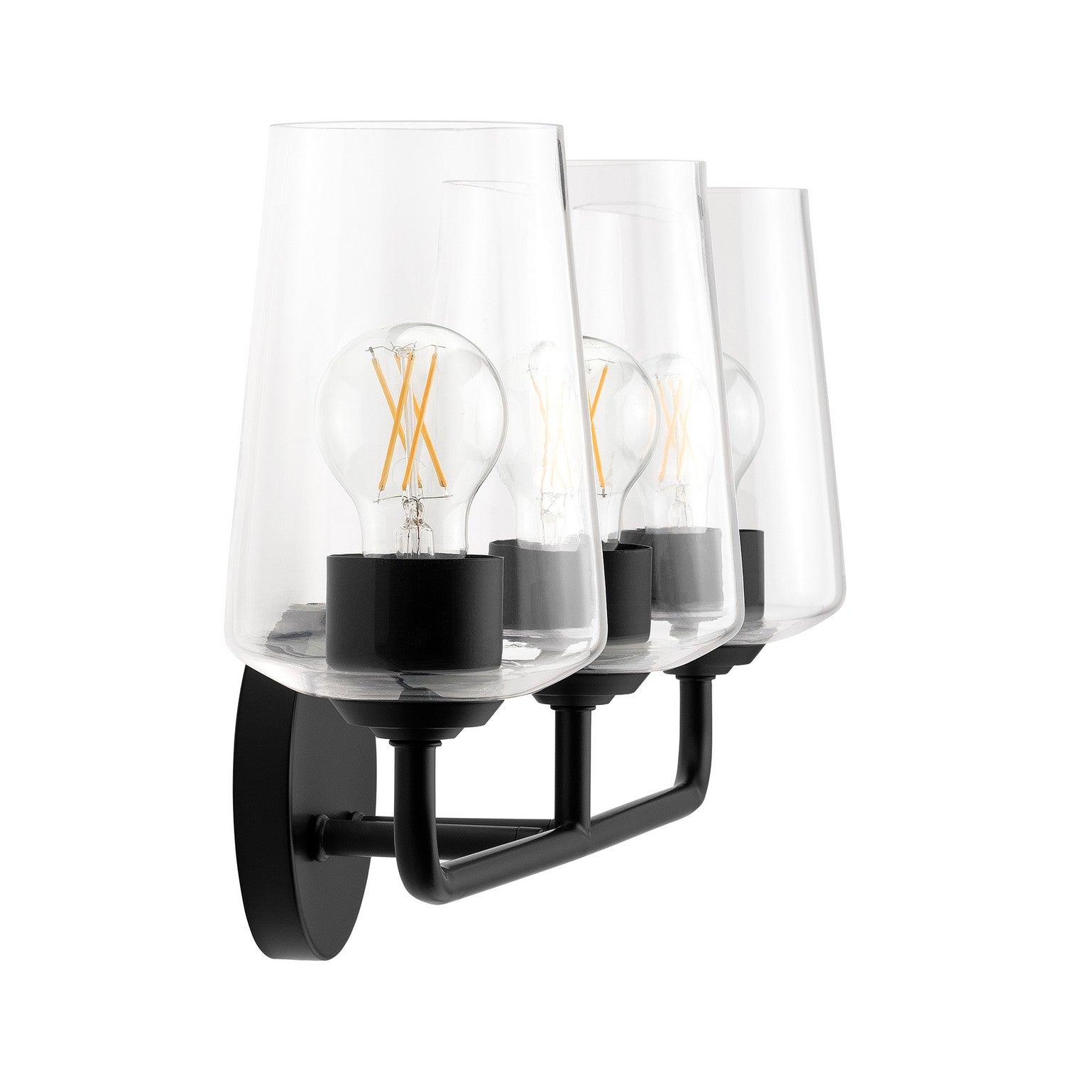Progress Lighting - P300541-031 - Three Light Bath & Vanity - Celino - Black