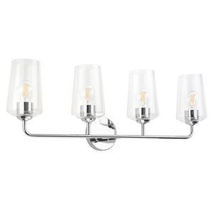 Progress Lighting - P300542-015 - Four Light Bath & Vanity - Celino - Polished Chrome