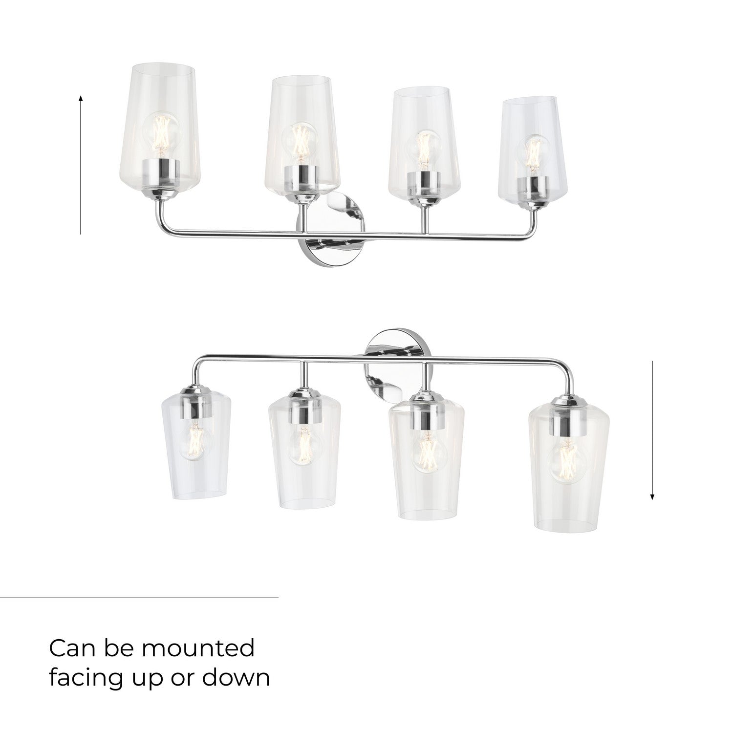 Progress Lighting - P300542-015 - Four Light Bath & Vanity - Celino - Polished Chrome