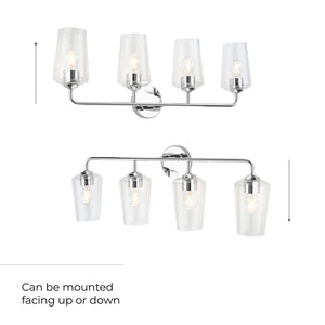 Progress Lighting - P300542-015 - Four Light Bath & Vanity - Celino - Polished Chrome