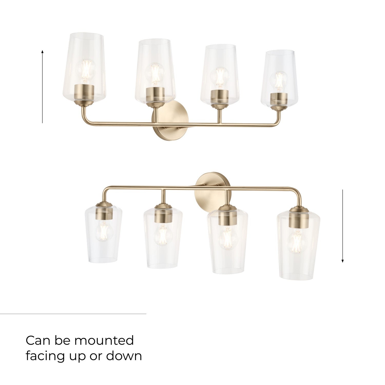 Progress Lighting - P300542-177 - Four Light Bath & Vanity - Celino - Champagne Bronze
