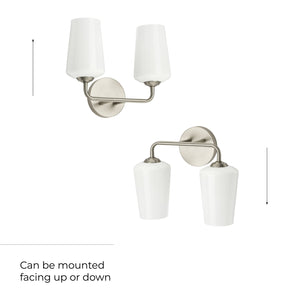 Progress Lighting - P300543-009 - Two Light Bath & Vanity - Celino - Brushed Nickel