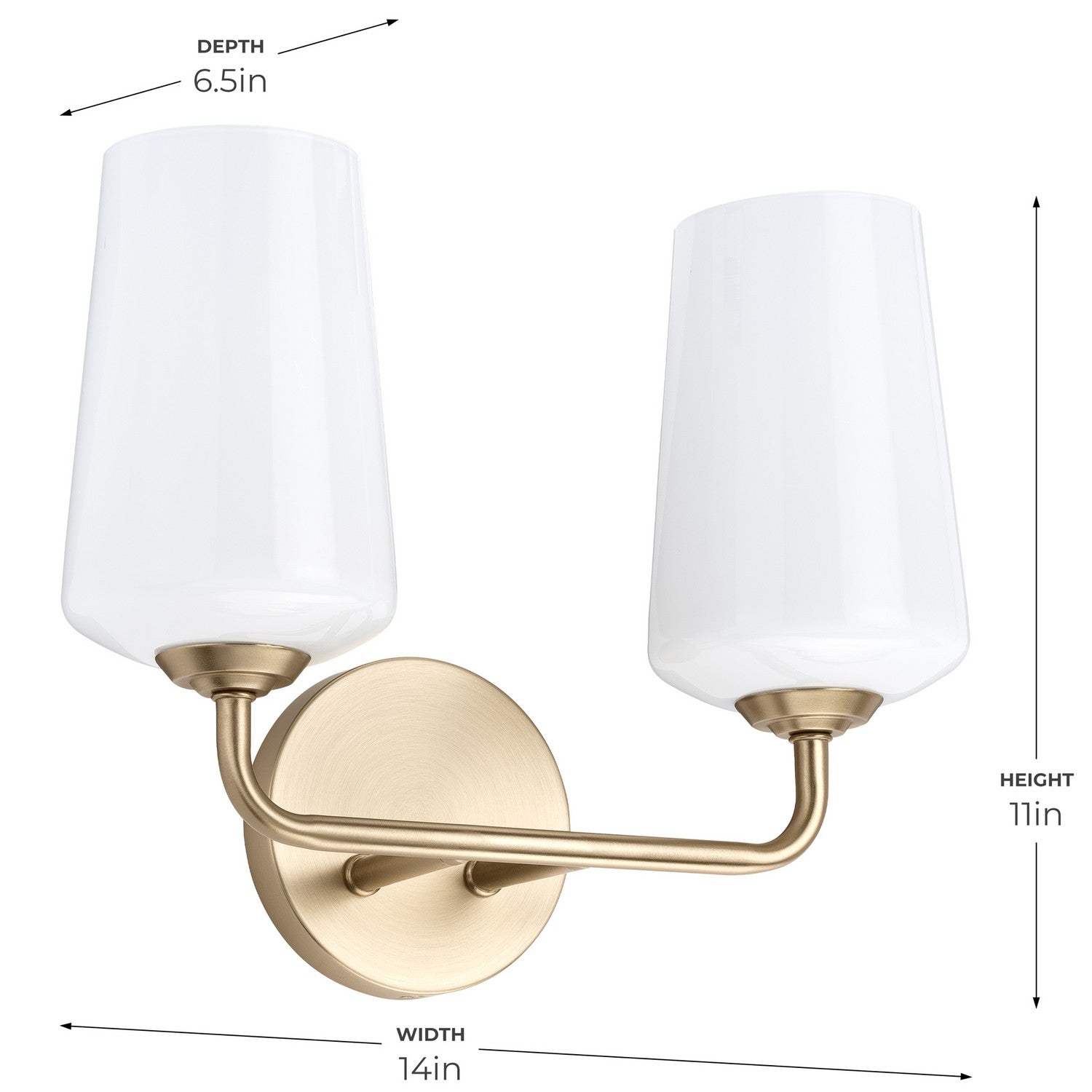 Progress Lighting - P300543-177 - Two Light Bath & Vanity - Celino - Champagne Bronze