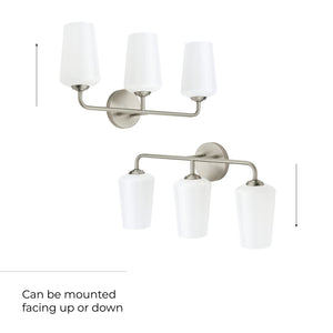 Progress Lighting - P300544-009 - Three Light Bath & Vanity - Celino - Brushed Nickel