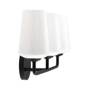 Progress Lighting - P300544-031 - Three Light Bath & Vanity - Celino - Black
