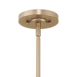 Progress Lighting - P400441-177 - Four Light Linear Chandelier - Celino - Champagne Bronze