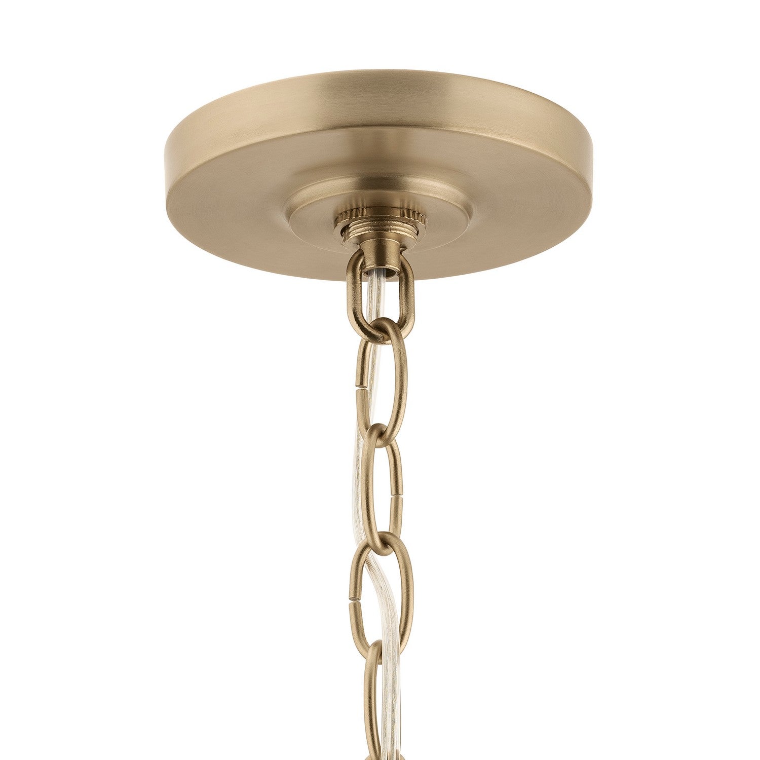 Progress Lighting - P400442-177 - Five Light Chandelier - Celino - Champagne Bronze