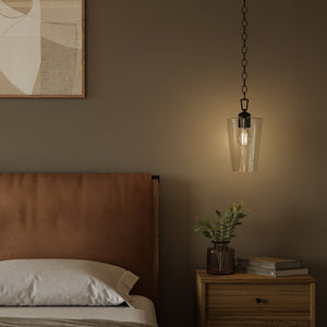 Progress Lighting - P500506-031 - One Light Pendant - Celino - Black
