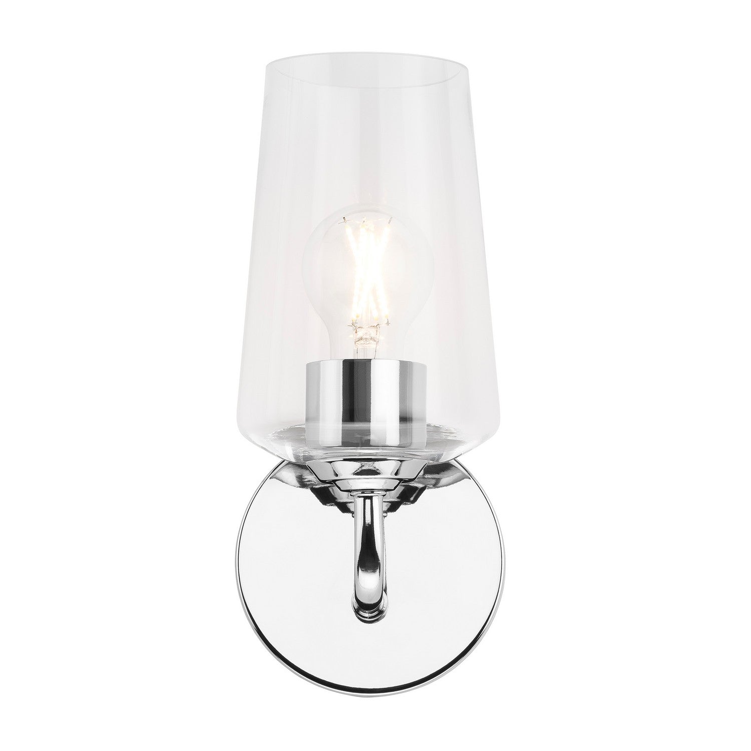 Progress Lighting - P710148-015 - One Light Wall Sconce - Celino - Polished Chrome