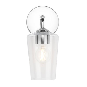 Progress Lighting - P710148-015 - One Light Wall Sconce - Celino - Polished Chrome