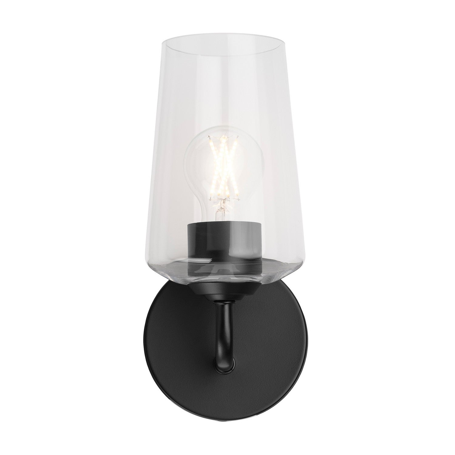 Progress Lighting - P710148-031 - One Light Wall Sconce - Celino - Black