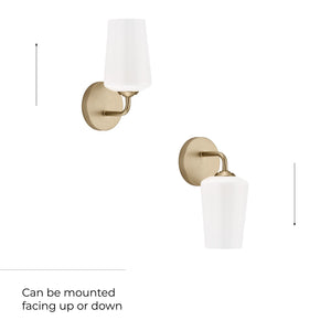 Progress Lighting - P710149-177 - One Light Wall Sconce - Celino - Champagne Bronze