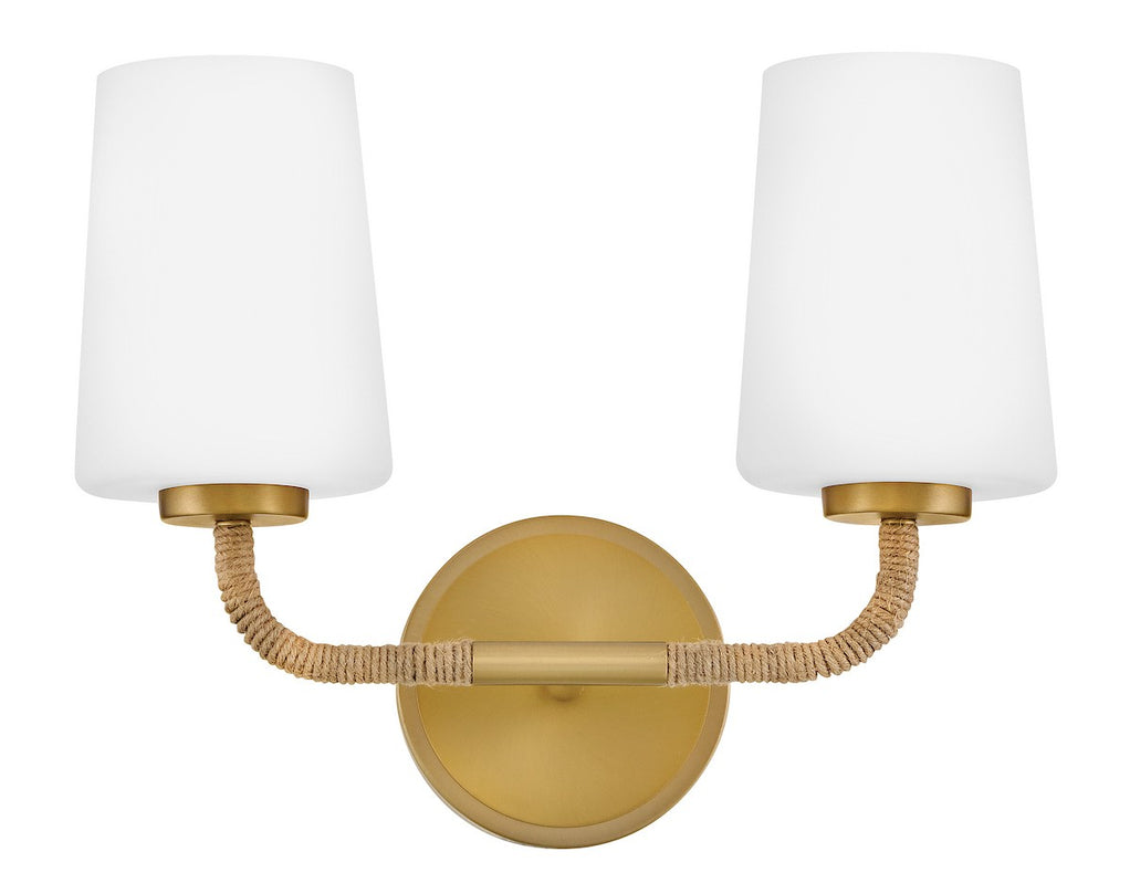 Lark - 853452LCB-NAT - LED Vanity - Kline - Lacquered Brass