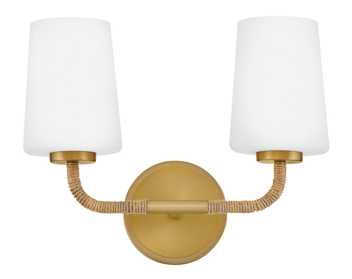Lark - 853452LCB-NAT - LED Vanity - Kline - Lacquered Brass