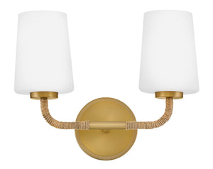 Lark - 853452LCB-NAT - LED Vanity - Kline - Lacquered Brass