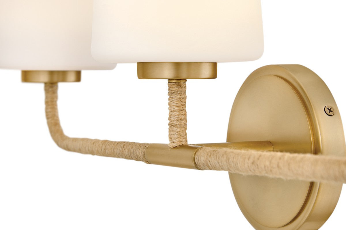 Lark - 853453LCB-NAT - LED Vanity - Kline - Lacquered Brass