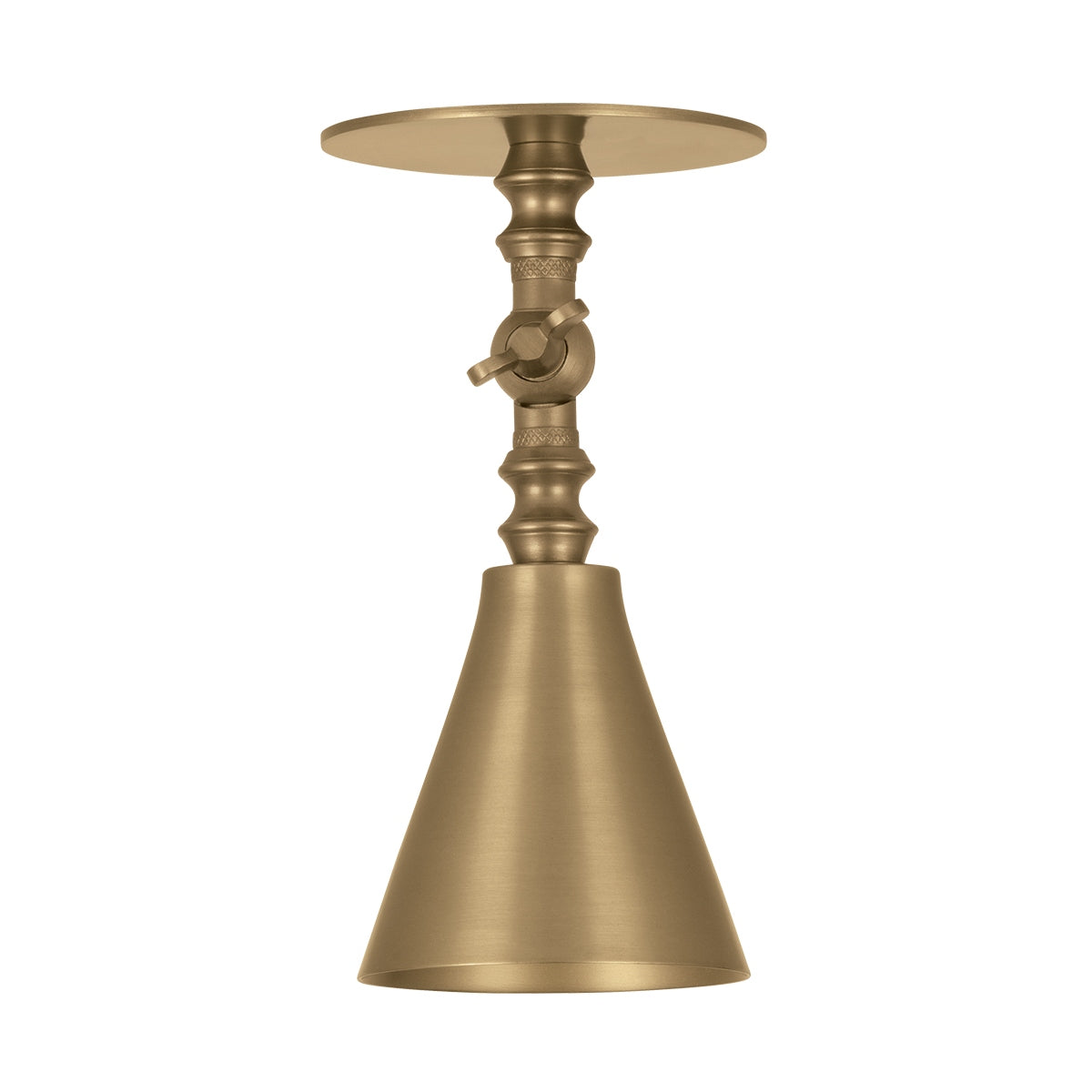 Troy Lighting - C1204-PBR - One Light Flush Mount - Necessity - Patina Brass