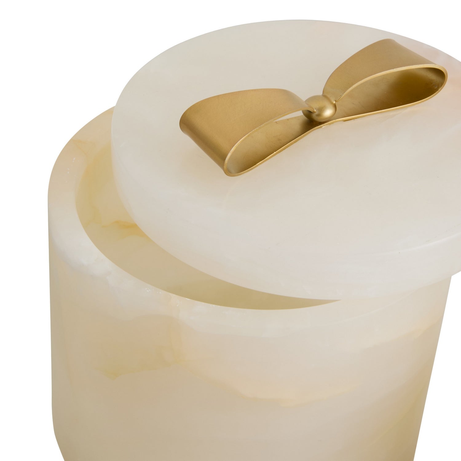 Arteriors - ARC03 - Container - Monet - White Onyx