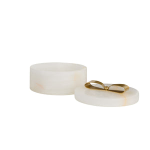 Arteriors - ARC04 - Container - Monet - White Onyx
