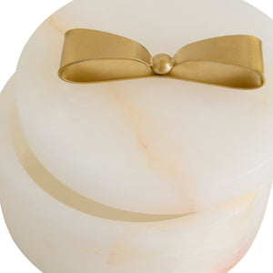 Arteriors - ARC04 - Container - Monet - White Onyx