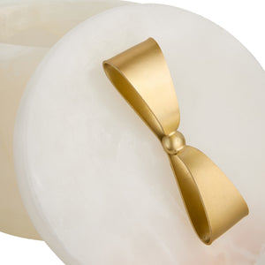 Arteriors - ARC04 - Container - Monet - White Onyx