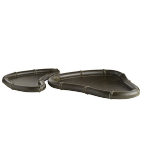 Arteriors - AYI16 - Trays, Set of 2 - Lake - Moss