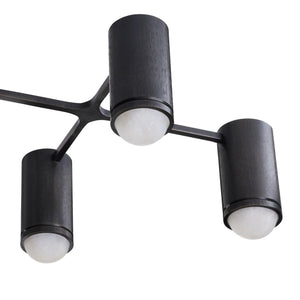 Arteriors - DFC16 - Eight Light Flush Mount - Loryn - English Bronze