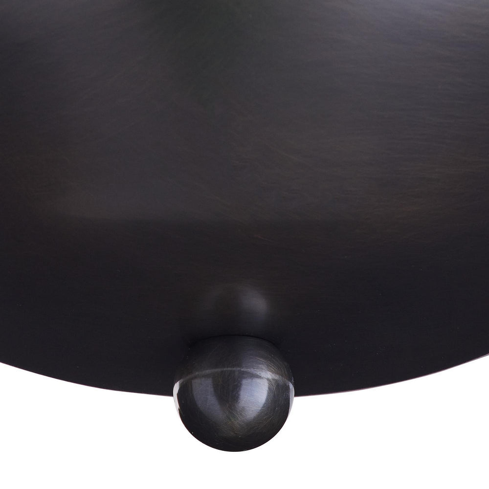 Arteriors - DFC19 - Three Light Flush Mount - Camella - Ivory