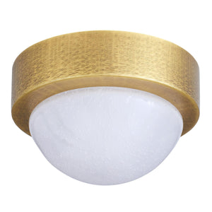 Arteriors - DFC20 - LED Flush Mount - Lennon - Antique Brass