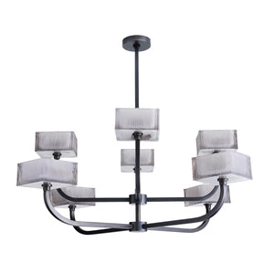 Arteriors - DLC40 - Eight Light Chandelier - Louis - English Bronze