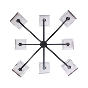 Arteriors - DLC40 - Eight Light Chandelier - Louis - English Bronze