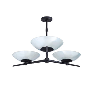 Arteriors - DLI11 - Nine Light Chandelier - Mason - Natural Iron
