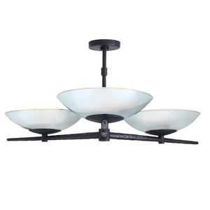 Arteriors - DLI11 - Nine Light Chandelier - Mason - Natural Iron
