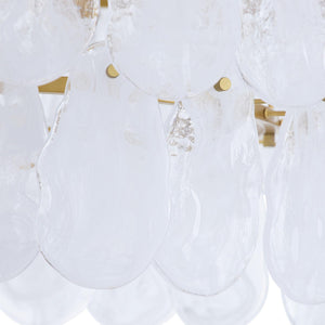 Arteriors - DMC36 - Seven Light Chandelier - Leon - White Glaze