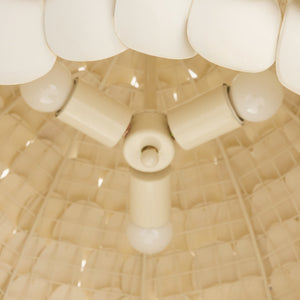 Arteriors - DMS24 - One Light Pendant - Ramya - White
