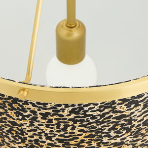 Arteriors - DPC21 - One Light Pendant - Lysandra - Faux Eggshell