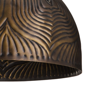 Arteriors - DSI13 - One Light Pendant - Micah - Antique Bronze