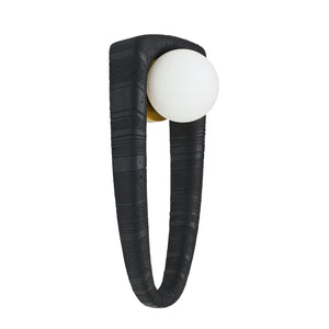Arteriors - DWC93 - One Light Wall Sconce - Laredo - Charcoal