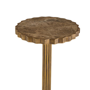 Arteriors - FAI26 - Accent Table - Mabel - Brown Emperador