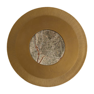 Arteriors - FEI31 - End Table - Mathis - Antique Brass