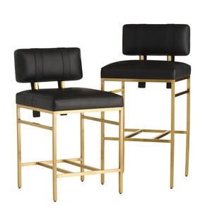 Arteriors - FSI26 - Bar Stool - Laney - Black