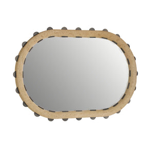 Arteriors - WMC05 - Mirror - Nicolai - Faux Travertine