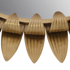 Arteriors - WMI96 - Mirror - Analise - Antique Brass