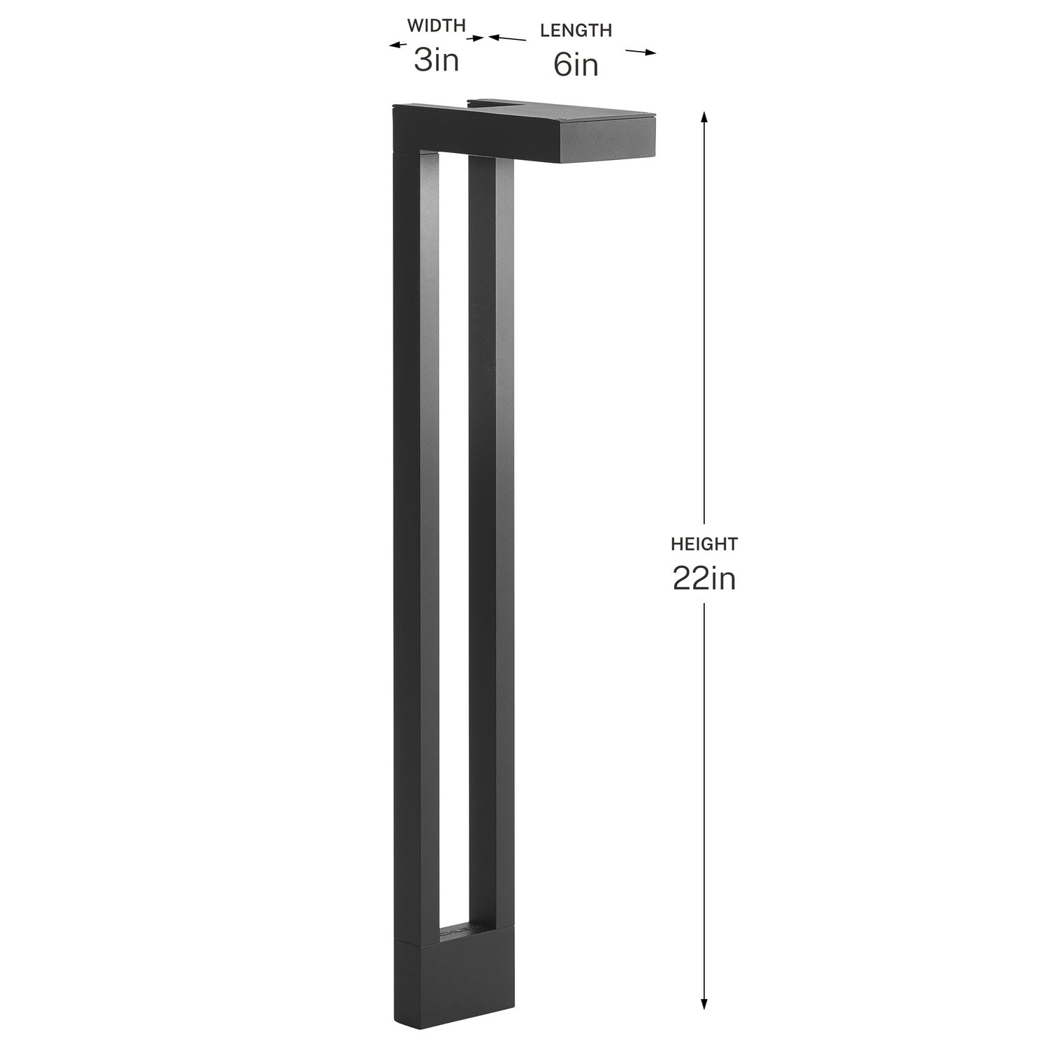 Kichler - 15844BKB - LED Path LIght - Black Brass